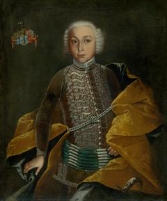 Portrait of a Young Nobleman in a Ceremonial Costume by Ján Gottlieb Kramer