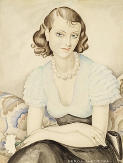 Portrait of a Young Woman by Gerda Wegener
