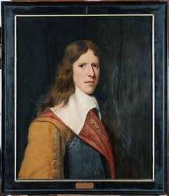 Portrait of an officer from the family Van Sminia by Wybrand de Geest