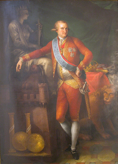 Portrait of Charles IV by Bernardo Martínez del Barranco