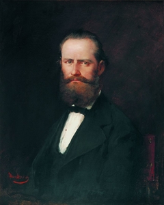 Portrait of Charles Sedelmeyer by Mihály Munkácsy