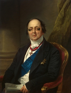 Portrait of Count Alexander Kushelev-Bezborodko by Franz Krüger
