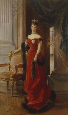 "Portrait of Empress Maria Fedorovna" by François Flameng