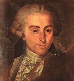 Portrait of Giovanni Battista Sammartini by Domenico Riccardi