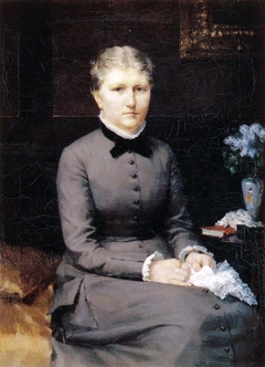 Portrait of Ida Aspelin-Haapkylä by Albert Edelfelt