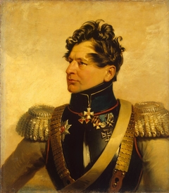 Portrait of Ivan S. Leontyev (1782-1824) (replica of the 1823 portrait) by The Workshop of George Dawe