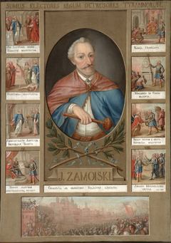Portrait of Jan Zamoyski (1542-1605), Grand Crown Hetman by Anonymous
