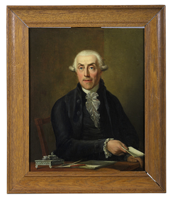 Portrait of Joan Graafland (1736-1799) by Hermanus Numan
