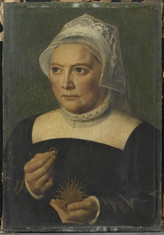 Portrait of Katharina von Bora by Bartholomaeus Bruyn the Elder