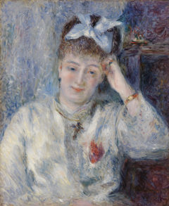 Portrait of Mademoiselle Marie Murer (Portrait de Mademoiselle Marie Murer) by Auguste Renoir