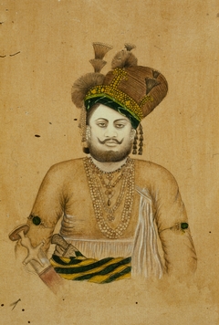 Portrait of Maharaja Mahadji-Scindia