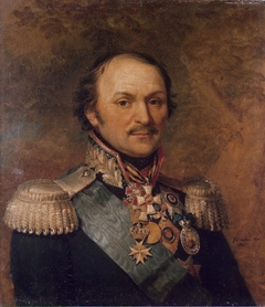 Portrait of Matvey I. Platov (1753-1818) (copy after the 1814 original made in Britain ?) by George Dawe
