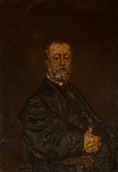 Portrait of Monsieur Rouland by Adolphe Joseph Thomas Monticelli