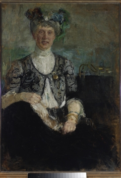 Portrait of Mrs. Buyko by Olga Boznańska