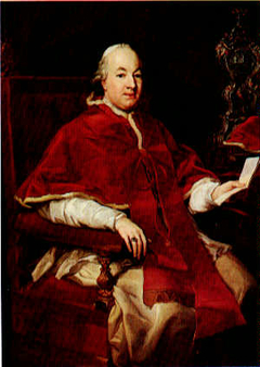 Portrait of Pius VI (Braschi, 1775-1799) by Pompeo Batoni
