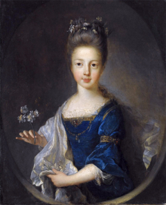 Portrait of Princess Louisa Maria Theresa Stuart by Jean François de Troy