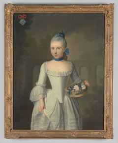 Portrait of Sara Cornelia Jacoba du Tour (1751-1811) by Pierre Frédéric de la Croix