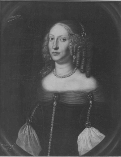 portrait of Sophia Eleonore von Hessen-Darmstadt by Salomon Duarte
