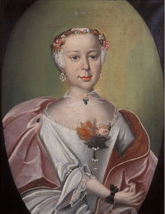 Portrait of Sophie Elisabeth Thaulow by Peter Lyders Dyckmann