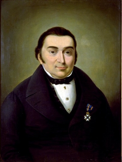 Portrait of Tanchum Polak Daniels (1796-1853) by anonymous painter