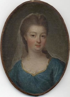 Portrait of the Duchess of Bourbon, Louise-Françoise de Bourbon, Mademoiselle de Nantes