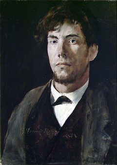 Portrait of the Painter Christian Skredsvig by Hans Heyerdahl