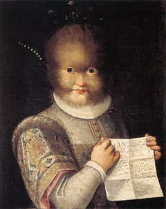 Portrait of Tognina Gonsalvus by Lavinia Fontana