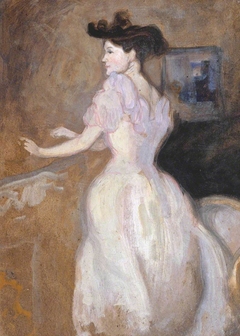 Portrait Study by Charles Conder
