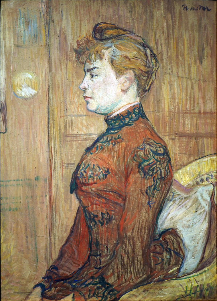 Portrait Study of a Woman in Profile