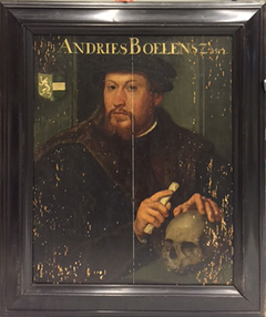 Portret van Andries Boelens by Anonymous