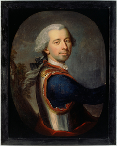 Portret van een man, mogelijk Hendrik Carel van Nassau-de Lek (1696-1781) by Anonymous
