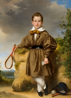 Portret van Jan Philips François van der Vinne by Jan Adam Kruseman