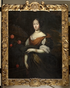 Portret van Maria Sweerts (1649-1720) by Jan de Baen