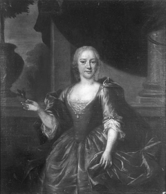 Portret van Susanna Gerharda van Halm (1725-1801) by Jan Maurits Quinkhard