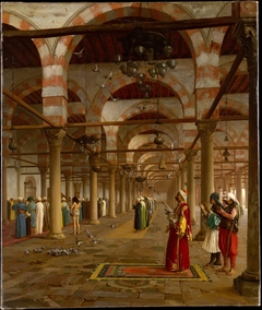 Prayer in the Mosque by Jean-Léon Gérôme