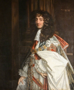 Prince Rupert of the Rhine, KG (1619-1682), in Garter Robes by Anonymous