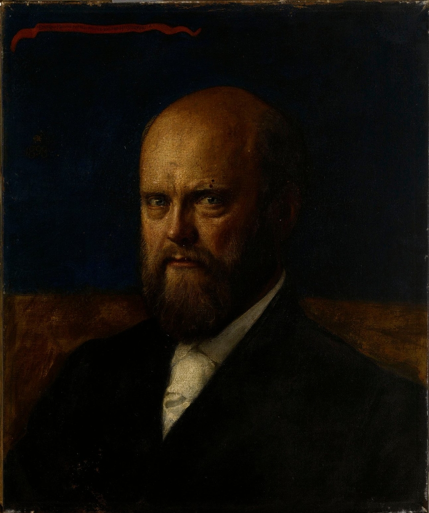 Prof. E. R. Neovius Portrait