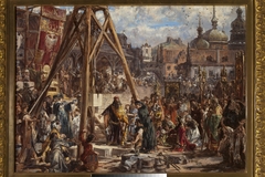 Retaking of Rus. Wealth and Education, 1366 AD, from the series “History of Civilization in Poland” by Jan Matejko