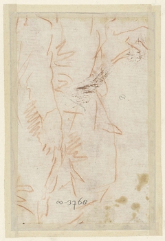 Romp van een lopende man by Bartolomeo Schedoni