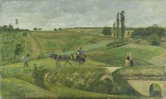 Route d'Ennery by Camille Pissarro