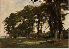 Row of Trees near the Shore by Nathaniel Hone the Younger
