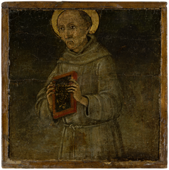 Saint Bernardin of Siena by Guidoccio Cozzarelli