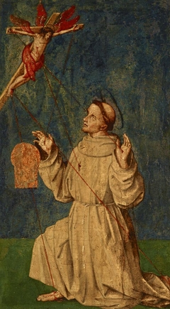 Saint Francis receiving the Stigmata by Italian School