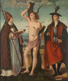 Saints Gregory, Sebastian and Thyrsus by Juan de Borgoña the Younger