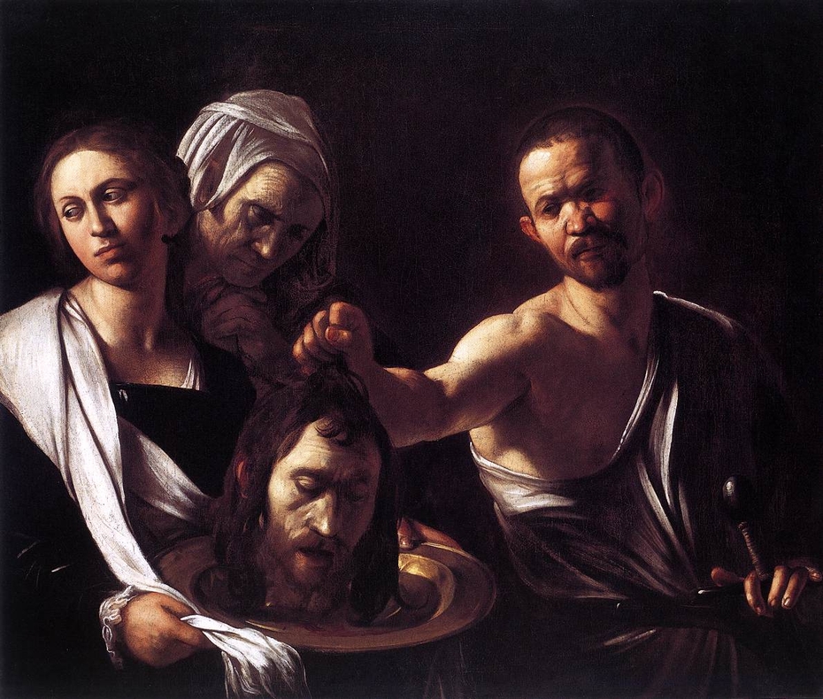 Salome with the Head of John the Baptist (Caravaggio), London
