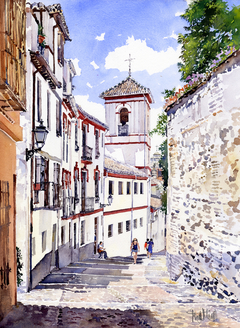 San Gregorio, Granada by Margaret Merry