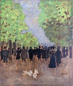 Scène de rues by Pierre Bonnard