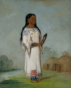 Seet-sé-be-a, Midday Sun, a Pretty Girl by George Catlin