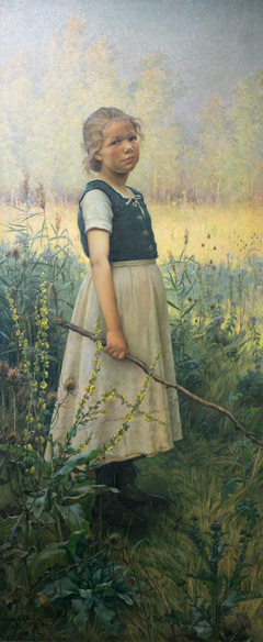 Shepherdess at Vallangoujard (Seine-et-Oise)