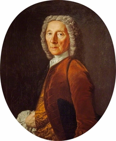 Sir Peter Halkett Wedderburn, 1st Bart of Pitfirrane and Gosford (c 1659 - 1746) by Allan Ramsay